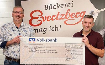 Flut-Brot: 5.000 Euro Spende dank eurer Hilfe!