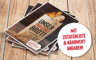 Die Brotbroschüre – unsere Brote im Überblick